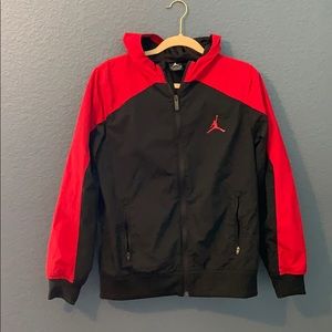 Air Jordan Windbreaker with hood